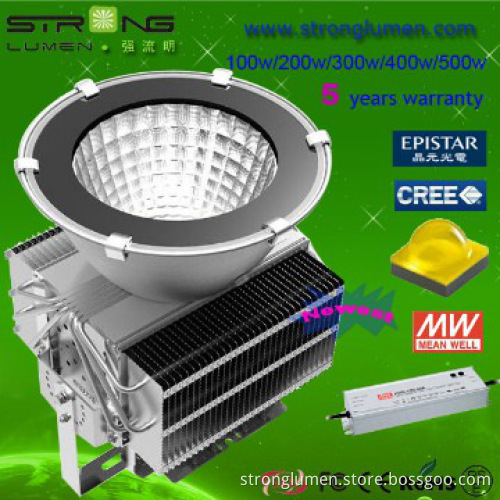 Super Brightness Newest  LED High Bay Light with Cree XBD MW Driver